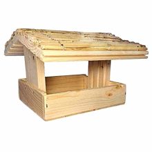 Téllimadár etető - Nádfedeles Közepes16x33x15cm