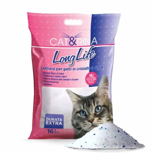 CAT RINA LongLife szilikagél macskaalom 16L