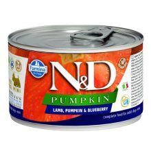 N&D Dog Pumpkin konzerv Mini Adult Bárány&Áfonya Sütőtökkel 140g