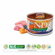 N&D Dog Pumpkin konzerv Mini Adult Bárány&Áfonya Sütőtökkel 140g