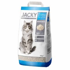 JACKY Premium csomósodó macskaalom 10kg Natur