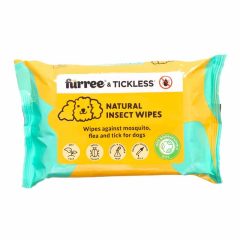   PAWISE Fürree Wipes kullancs és szúnyogriasztó nedves törlőkendő