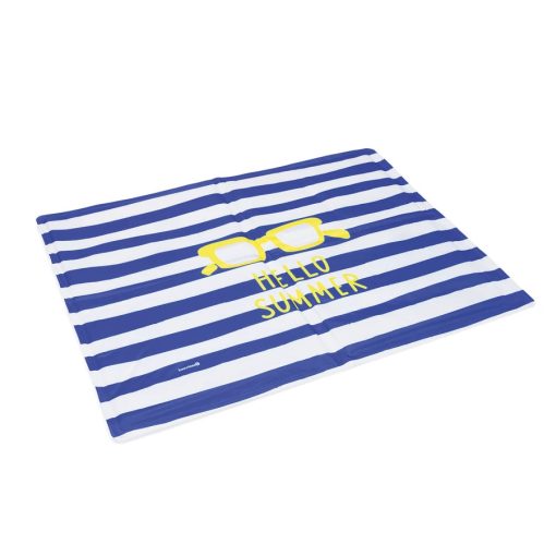 Beeztees Summer Hűsítő matrac kék/fehér 65x50cm