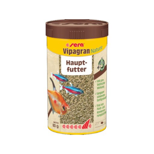 SERA Vipagran Granules Nature 100ml granulált haleledel akváriumi halaknak
