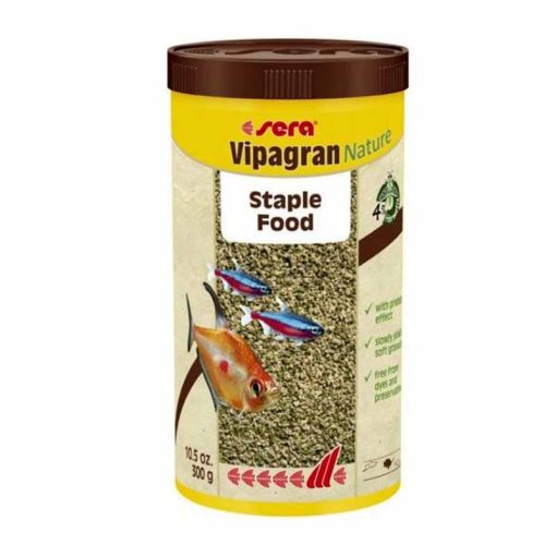 SERA Vipagran Nature 1000ml granulált haleledel ivadék halaknak