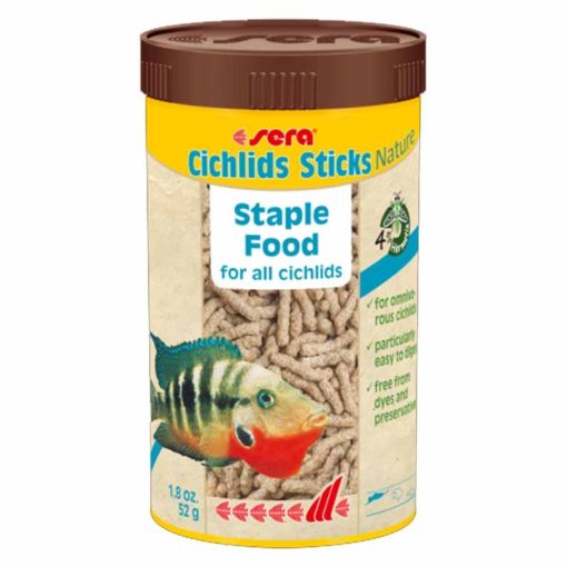 SERA Sticks Cichlids Sticks Nature 1000ml pálcikás haleledel