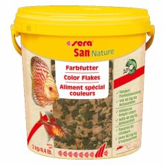 SERA San Nature 10L/2kg lemezes színfokozó haleledel