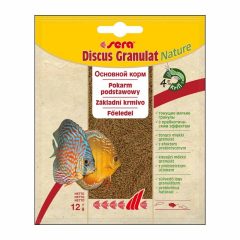   SERA Discus Granulat Nature 12g granulált haleledel diszkoszhalaknak