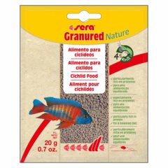   SERA Granured Nature 20g granulált haleledel húsevő sügéreknek