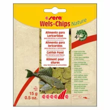 SERA Wels-Chips Nature 15g akváriumi tablettás haleledel