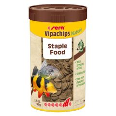  SERA Vipachips Wafers Nature 100ml akváriumi tablettás haleledel