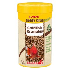   SERA Goldy Gran Nature 100ml granulált haleledel aranyhalaknak