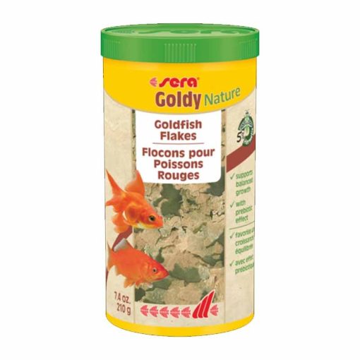 SERA Goldy Nature 1000ml lemezes haleledel