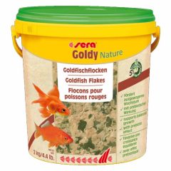 SERA Goldy Nature 10L/2kg lemezes haleledel