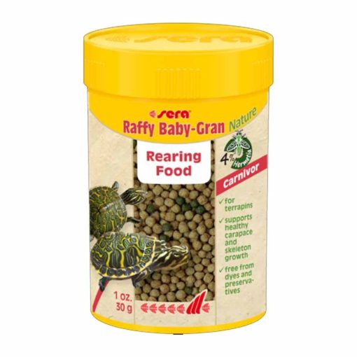 SERA Raffy Baby Granulat Nature 100ml eleség fiatal vízi teknősöknek