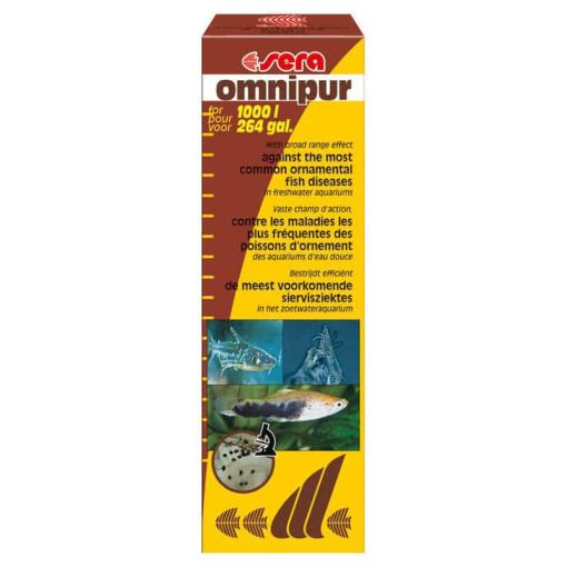 SERA Omnipur 50ml/1000L  gyógyszer akváriumi halaknak mMinden betegségre