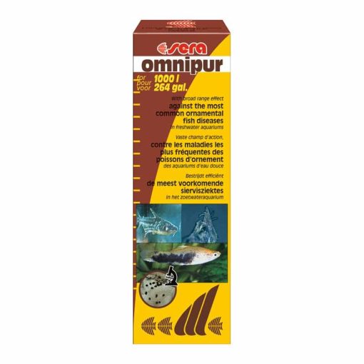 SERA Omnipur 50ml/1000L  gyógyszer akváriumi halaknak mMinden betegségre