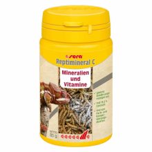 SERA Reptimineral C 100ml vitamin és ásványianyag por húsevő hüllőknek