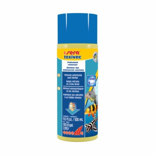 SERA Toxivec 500ml/2000L károsanyag eltávolító akváriumokhoz