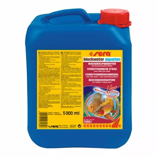 SERA Blackwater Aquatan 5000ml/25000L vízelőkészítő és tőzegkivonat akváriumi halaknak