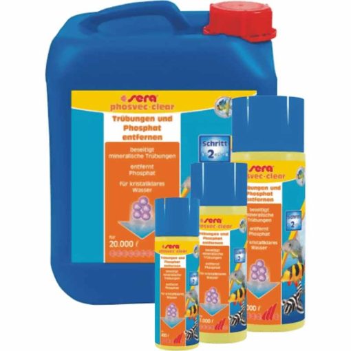 SERA Phosvec-Clear 100ml/400L foszfát eltávolító akváriumokhoz