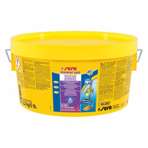 SERA Mineralt Salt 2.5kg ásványi só akváriumi halaknak