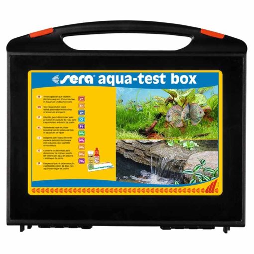 Sera Aqua-Teszt Box(+Cl) Édevizi teszt készlet