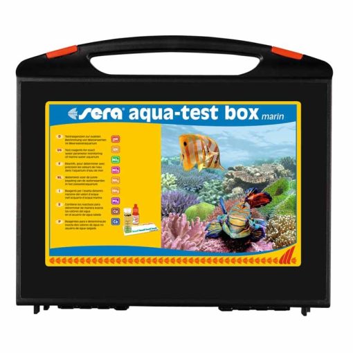 Sera Aqua-Teszt Box Marin (+Ca) Tengeri teszt készlet