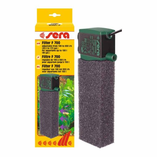 SERA akvarium filter F700 650l/h/5W akvárium belső szűrő