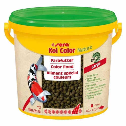 SERA Koi Color Nature Large 3800ml tavi granulátum