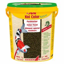 KT SERA Koi Color Nature Large 21L tavi granulátum