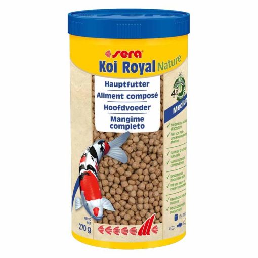 SERA Koi Royal Nature Medium 1000ml/270g tavi granulátum