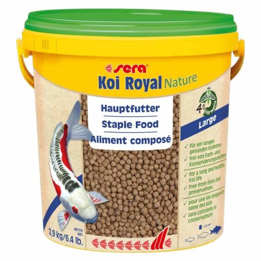 SERA Koi Royal Nature Large 10L tavi granulátum