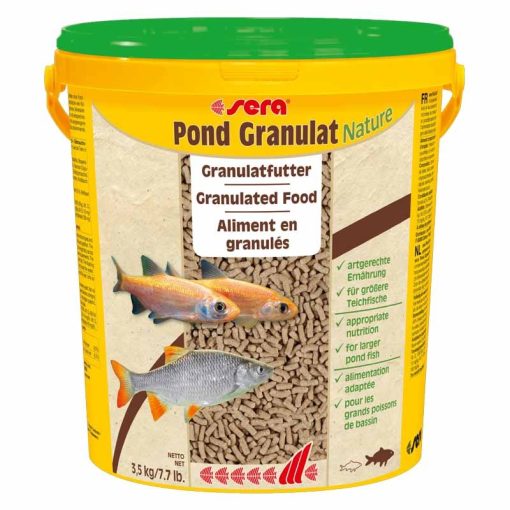 SERA Pond Granulat Nature 21L tavi granulátum