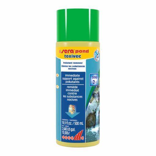 SERA Pond Toxivec 500ml/10m3 károsanyag eltávolító kerti tavakhoz