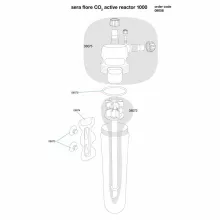 SERA CO2 Flore Aktív Reaktor 1000 L-hez