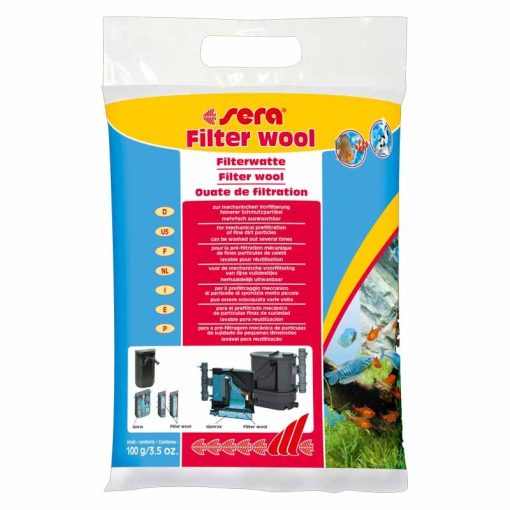 SERA Filtervatta 100g