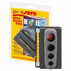   KT SERA Glass clear mágneses algakaparó Analog Hőmérővel (6mm üvegig)