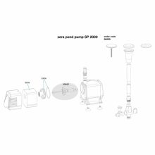 SERA Pond SP2000 szökőkút szivattyú