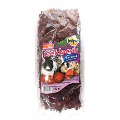 Trópus rágcsáló finomság Céklacsík 450ml/140g