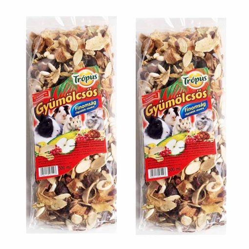 Trópus rágcsáló finomság Gyümölcsös 500ml/140g