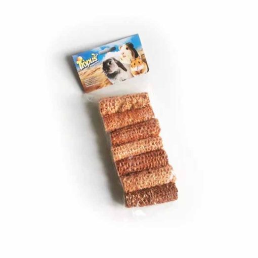 Trópus rágcsáló játék Mászóka kukoricacsutkából hörcsögök részére 19x9cm