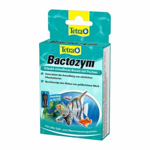 TETRA Bactozym 10 kapszula baktériumok új akváriumok indításhoz