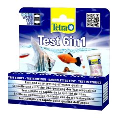 TETRA Test 6in1 25 db víz gyorsteszt csíkok