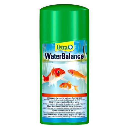 Tetra Pond WaterBalance 500 ml kerti tavaknál stabilizálja a pH és KH értékeket