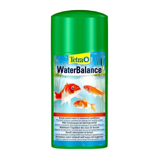 Tetra Pond WaterBalance 250 ml kerti tavaknál stabilizálja a pH és KH értékeket