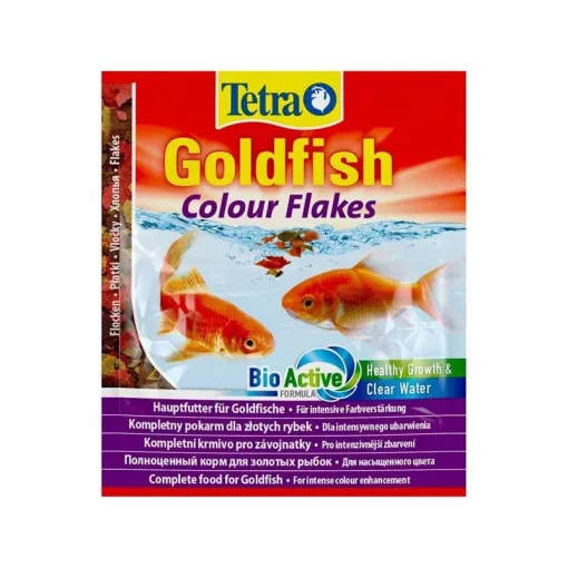 TETRA Goldfish Colour Flakes 12 g haleledel akváriumi aranyhalaknak