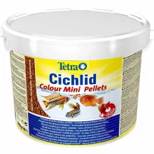 TETRA Cichlid Colour Mini Pellets 10 L haleledel sügéreknek