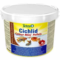   TETRA Cichlid Colour Mini Pellets 10 L haleledel sügéreknek