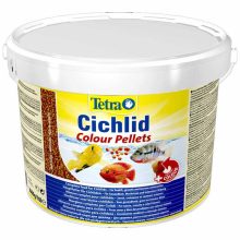 TETRA Cichlid Colour Pellets 10 L haleledel sügéreknek